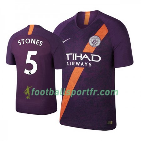 Tenue Manchester City Stones 5 Troisième 2018-2019 Maillot de Foot